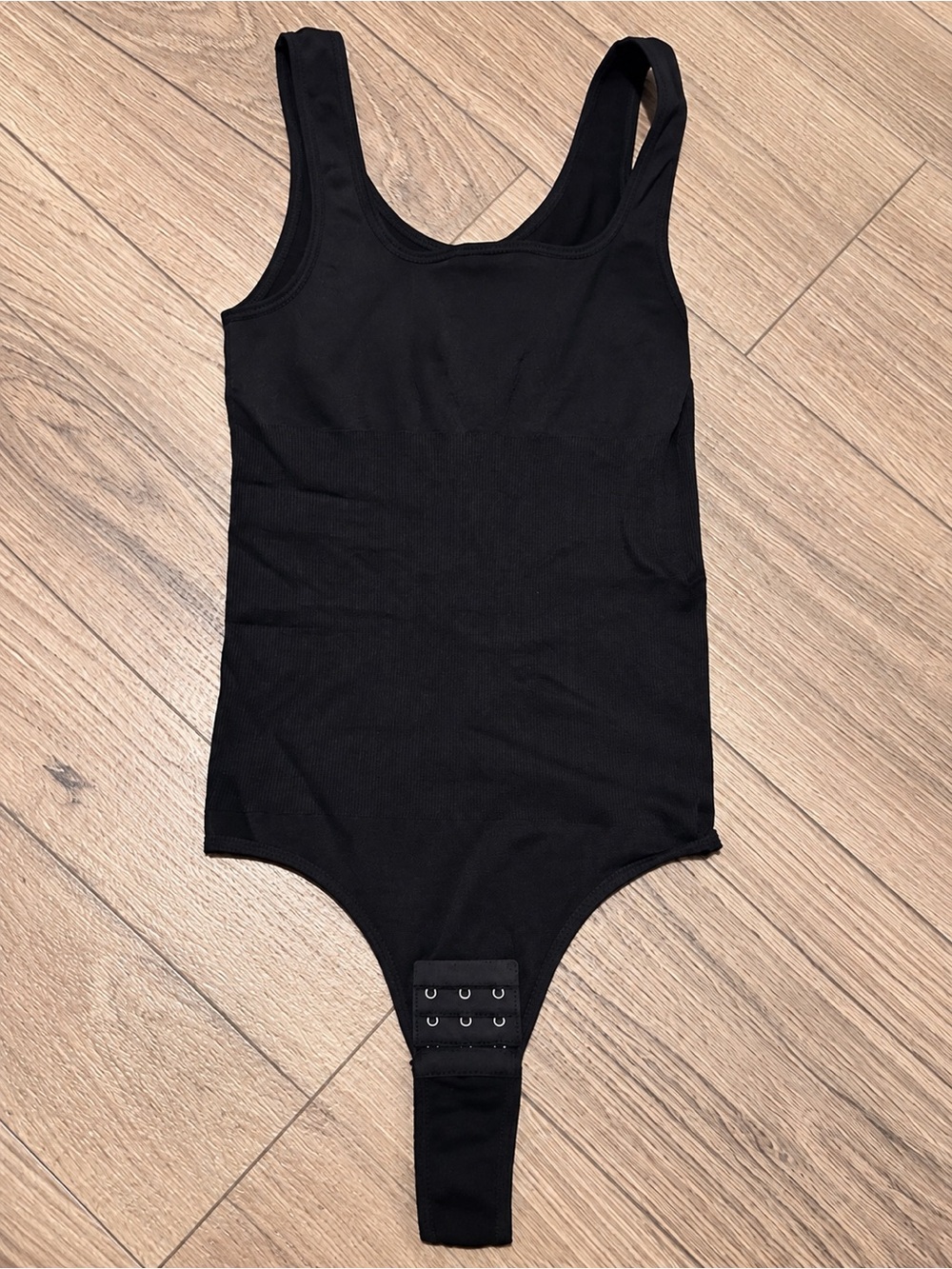 Black Tummy Control Shapewear Bodysuit M/L